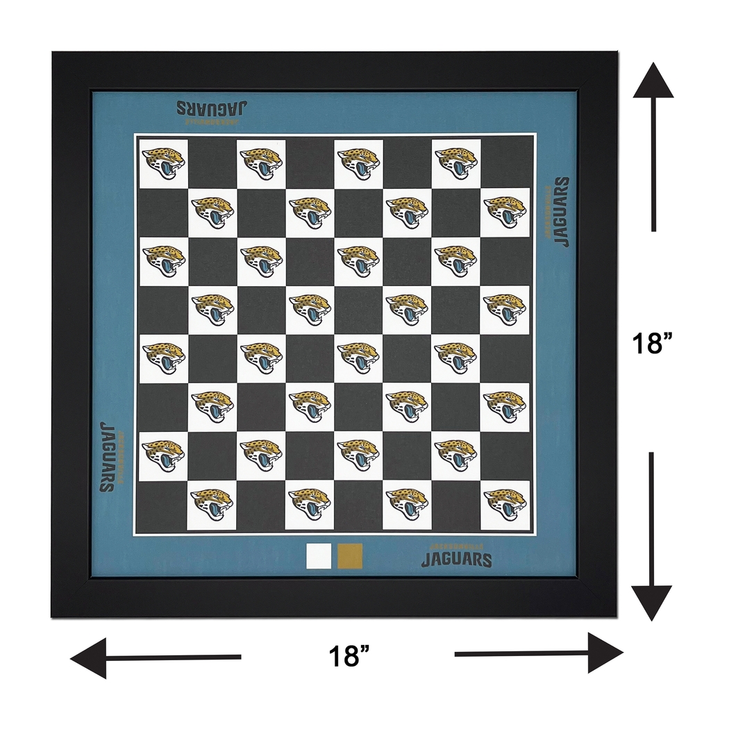 Jacksonville Jaguars Wall Chess Set - Thumbnail - Image 4