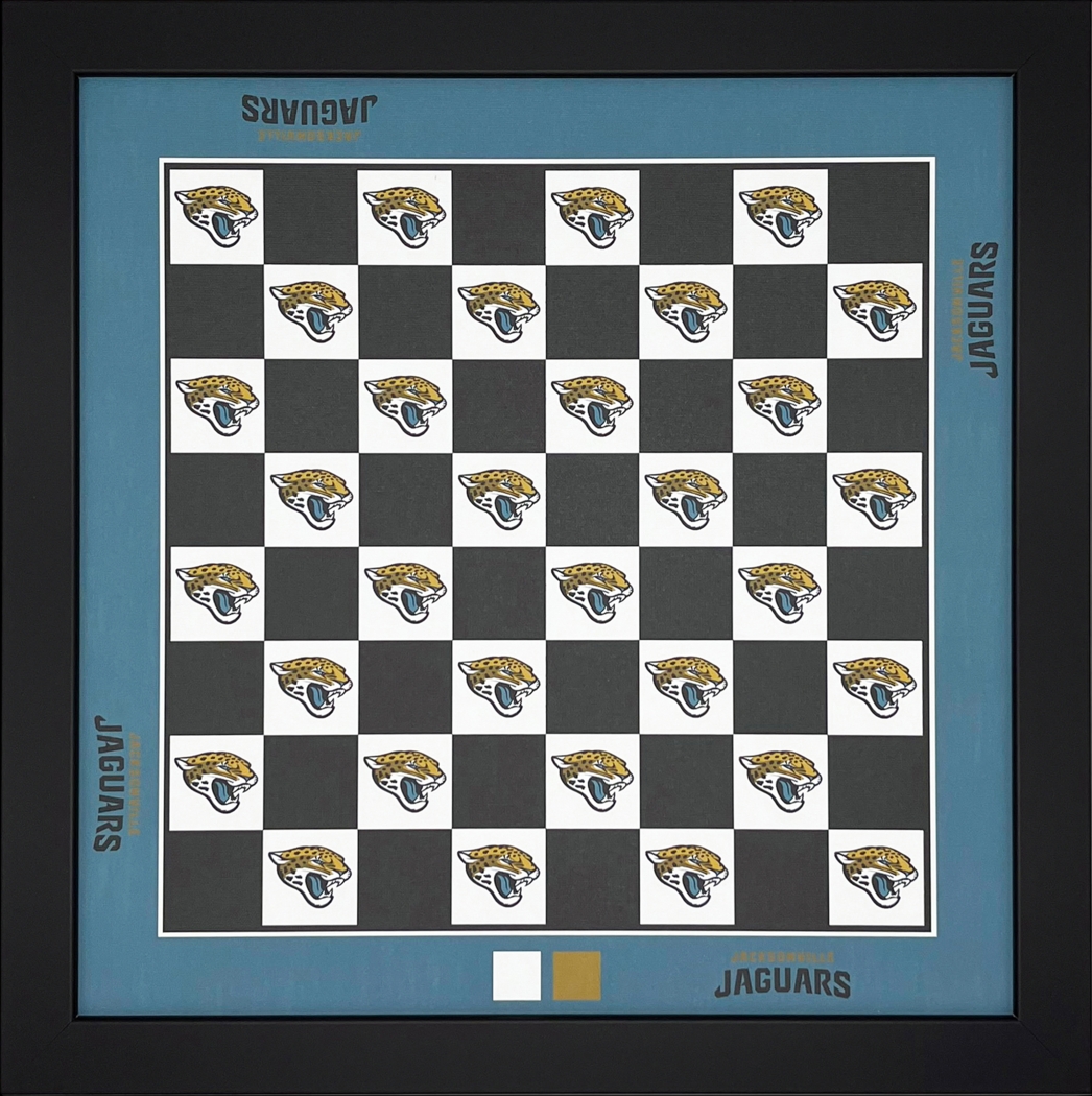 Jacksonville Jaguars Wall Chess Set - Thumbnail - Image 1