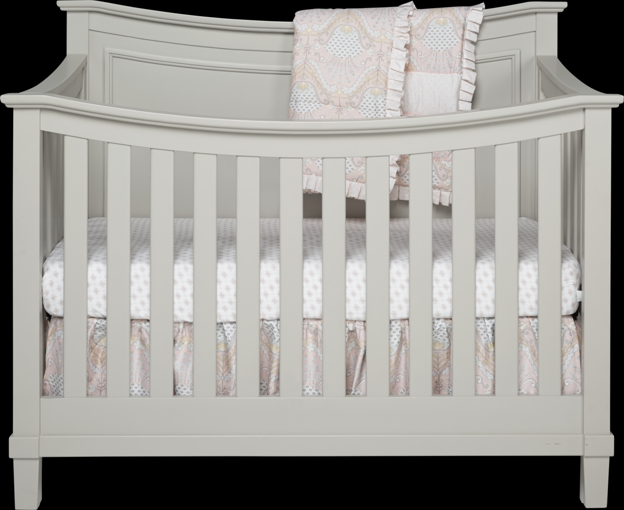 Jaclyn Place Gray Crib - Thumbnail - Image 3