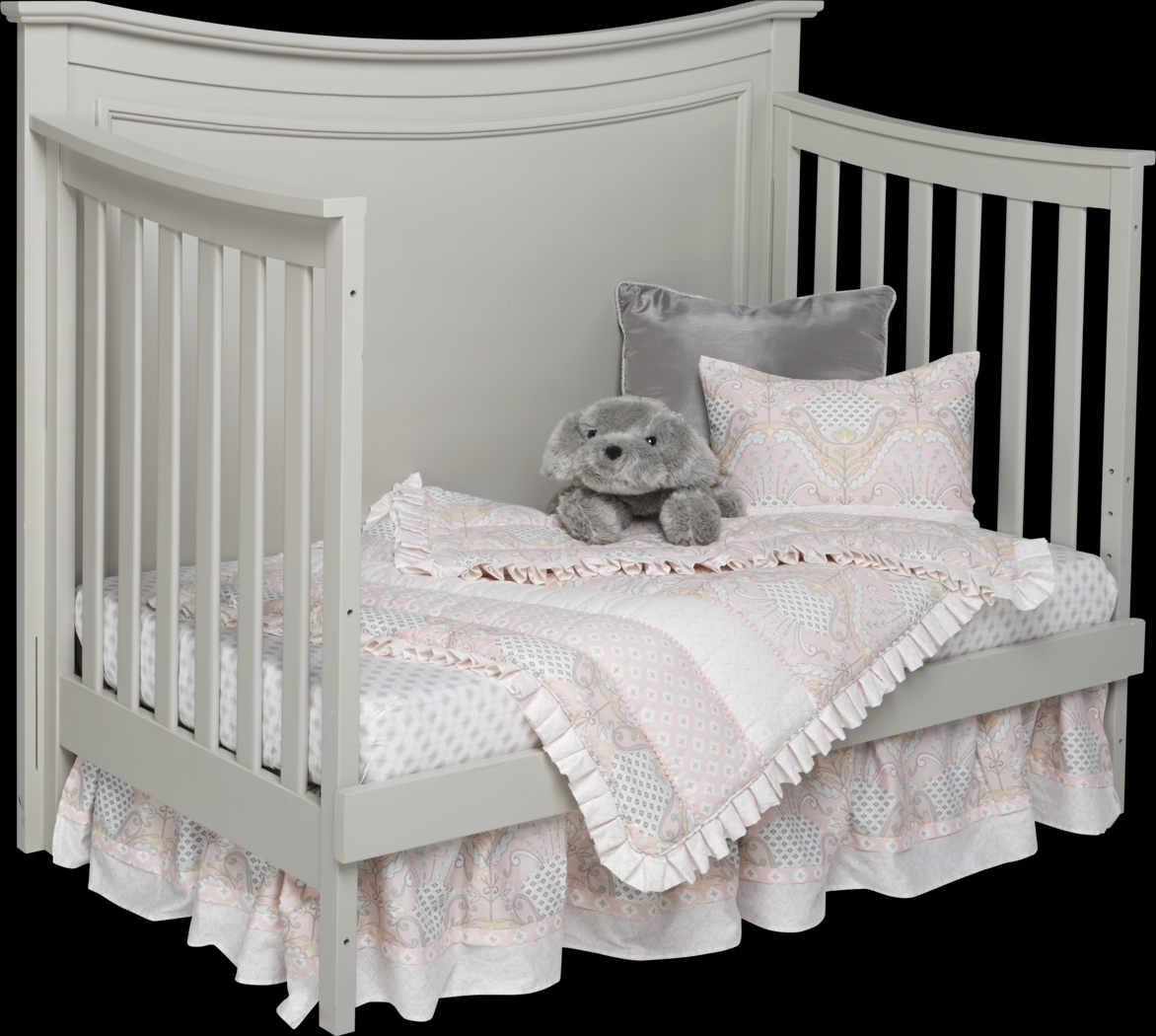 Jaclyn Place Gray Crib - Thumbnail - Image 4