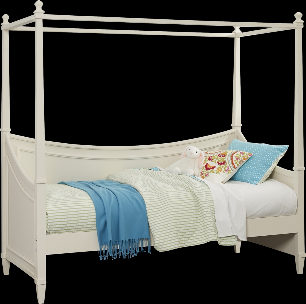 Kids Jaclyn Place Ivory Twin Canopy Daybed - Thumbnail - Image 1