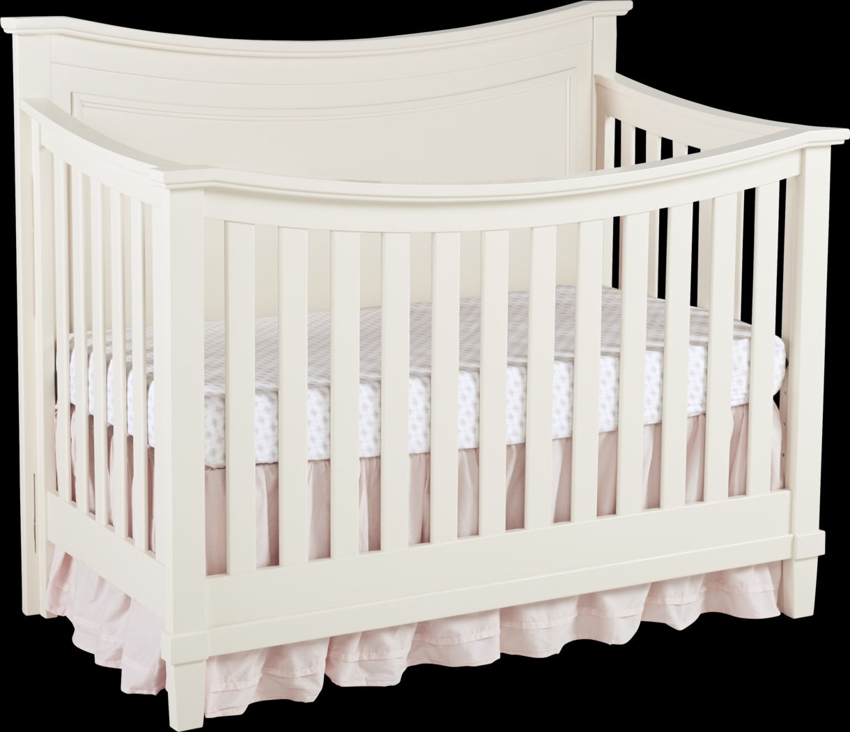 Jaclyn Place Ivory Crib - Thumbnail - Image 1