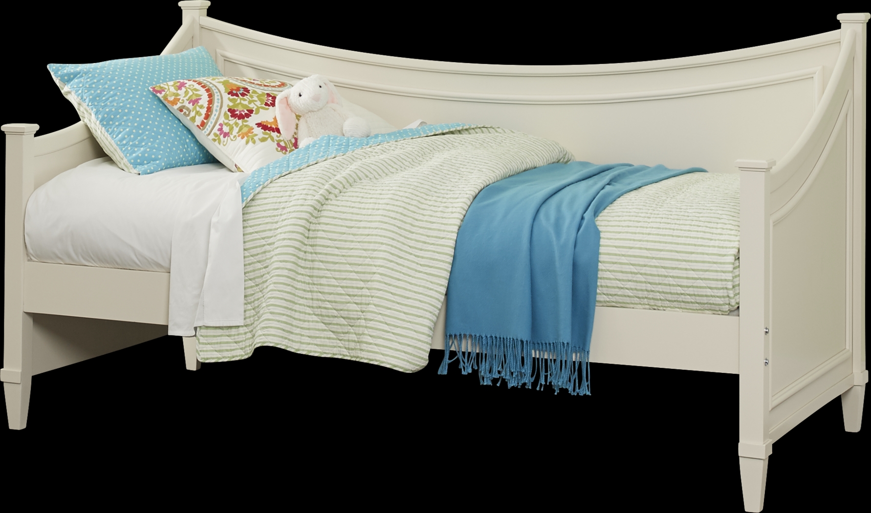 Kids Jaclyn Place Ivory 5 Pc Twin Daybed Bedroom - Thumbnail - Image 3