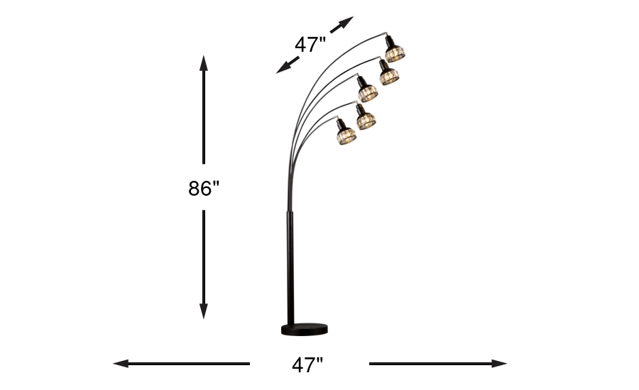 Dimension Image. Please refer to the Dimension Tab on this page for dimension details.