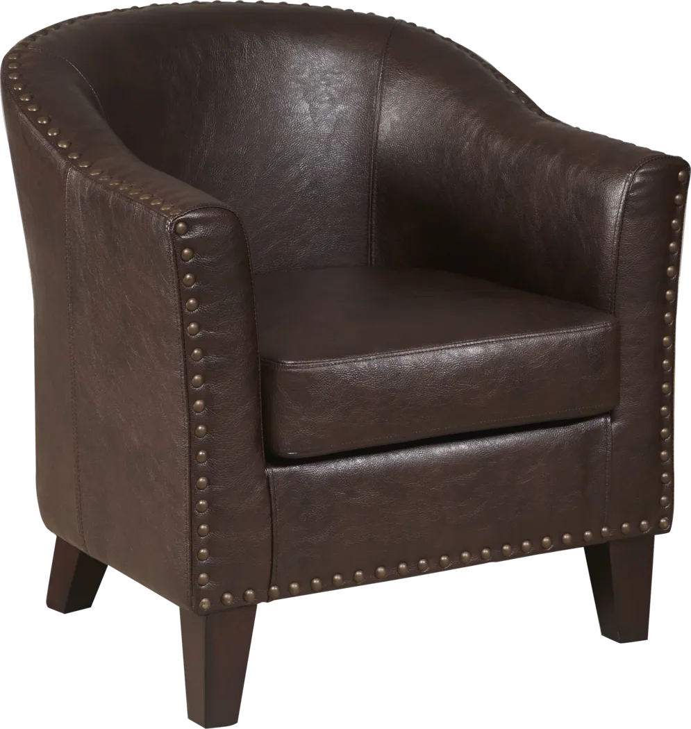 Jacoby Brown Accent Chair - Thumbnail - Image 1