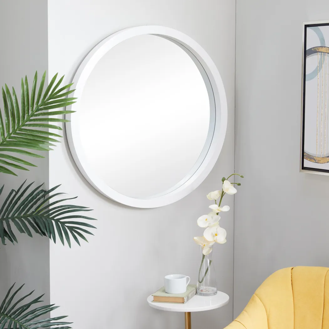 Jacquine White Mirror - Image 2