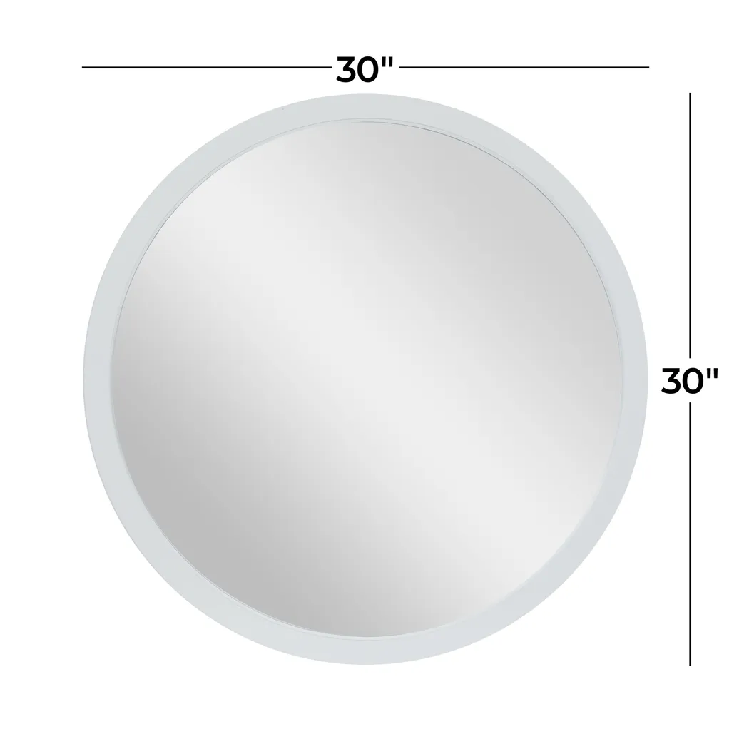 Jacquine White Mirror - Image 5