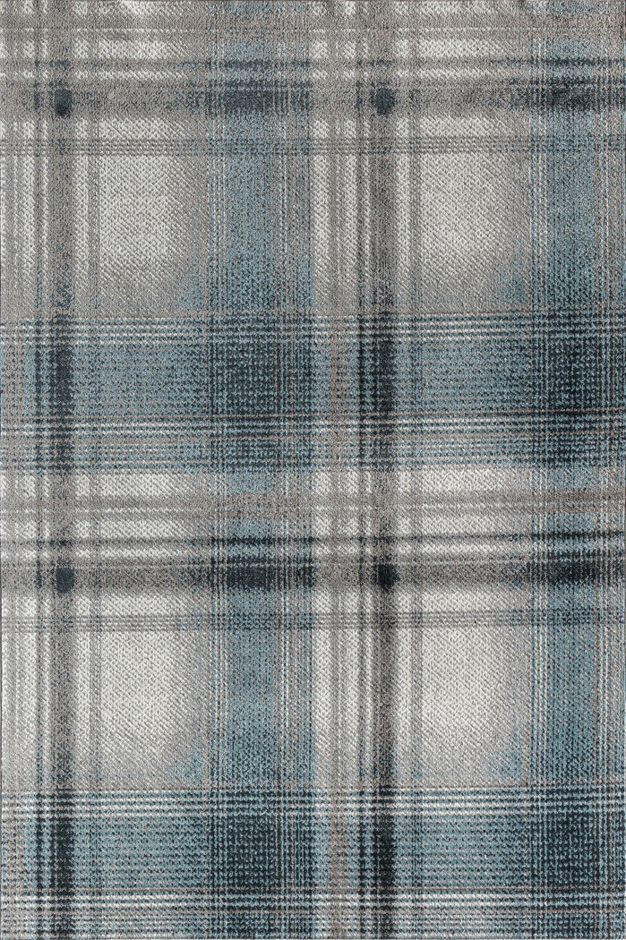 Namdera Blue 5'3 x 7' Rug - Thumbnail - Image 1