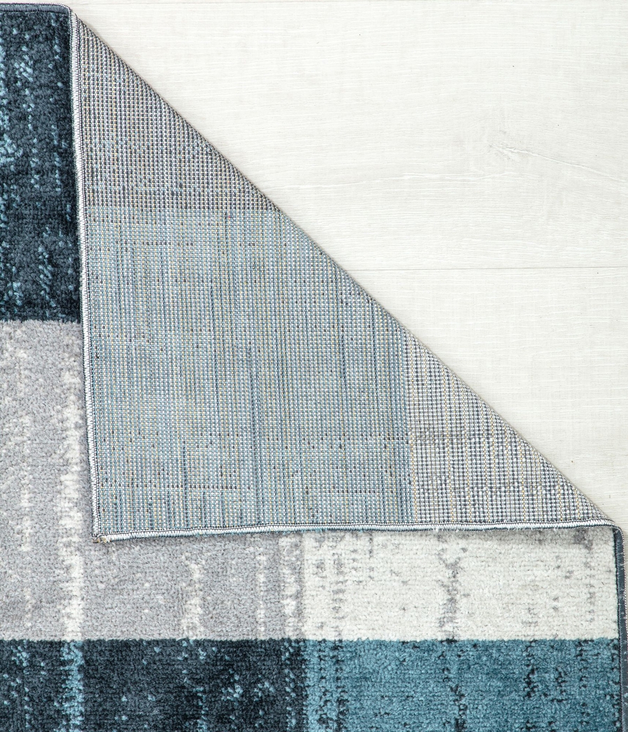 Didama Blue 5'3 x 7' Rug - Thumbnail - Image 7