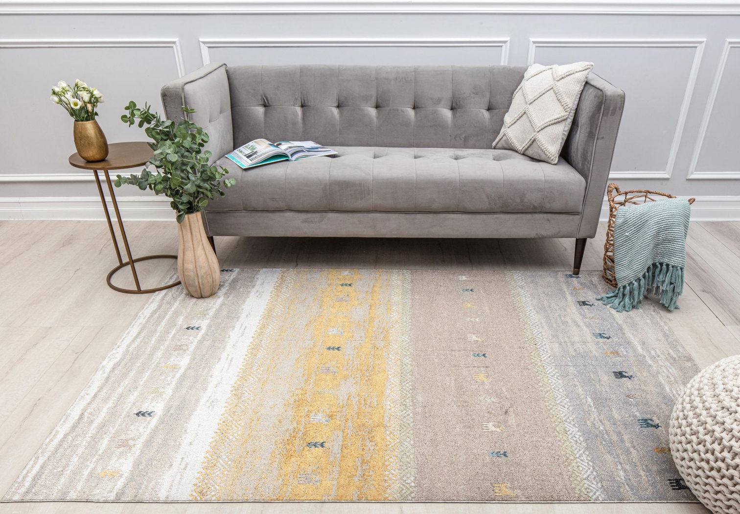 Kipidow Brown 5'3 x 7' Rug - Thumbnail - Image 3