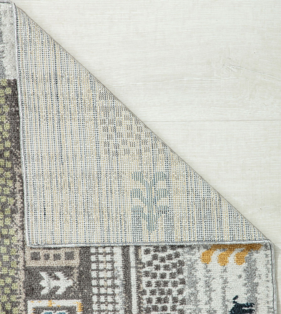 Kangunso Gray 5'3 x 7' Rug - Thumbnail - Image 7
