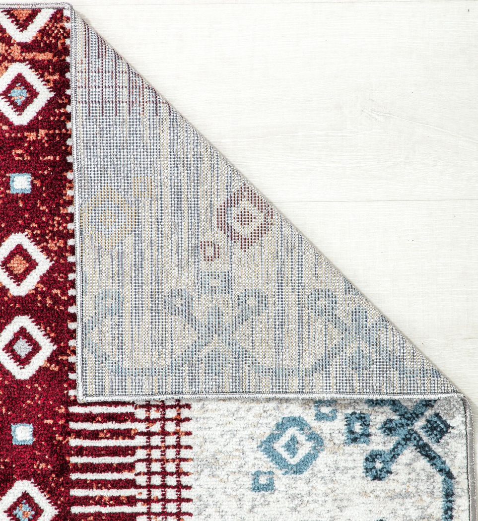 Bundado Red 5'3 x 7' Rug - Thumbnail - Image 7