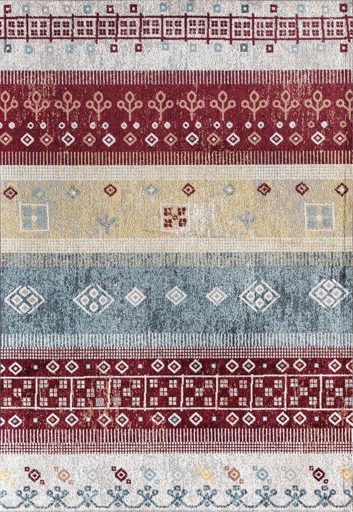 Bundado Red 5'3 x 7' Rug - Thumbnail - Image 1
