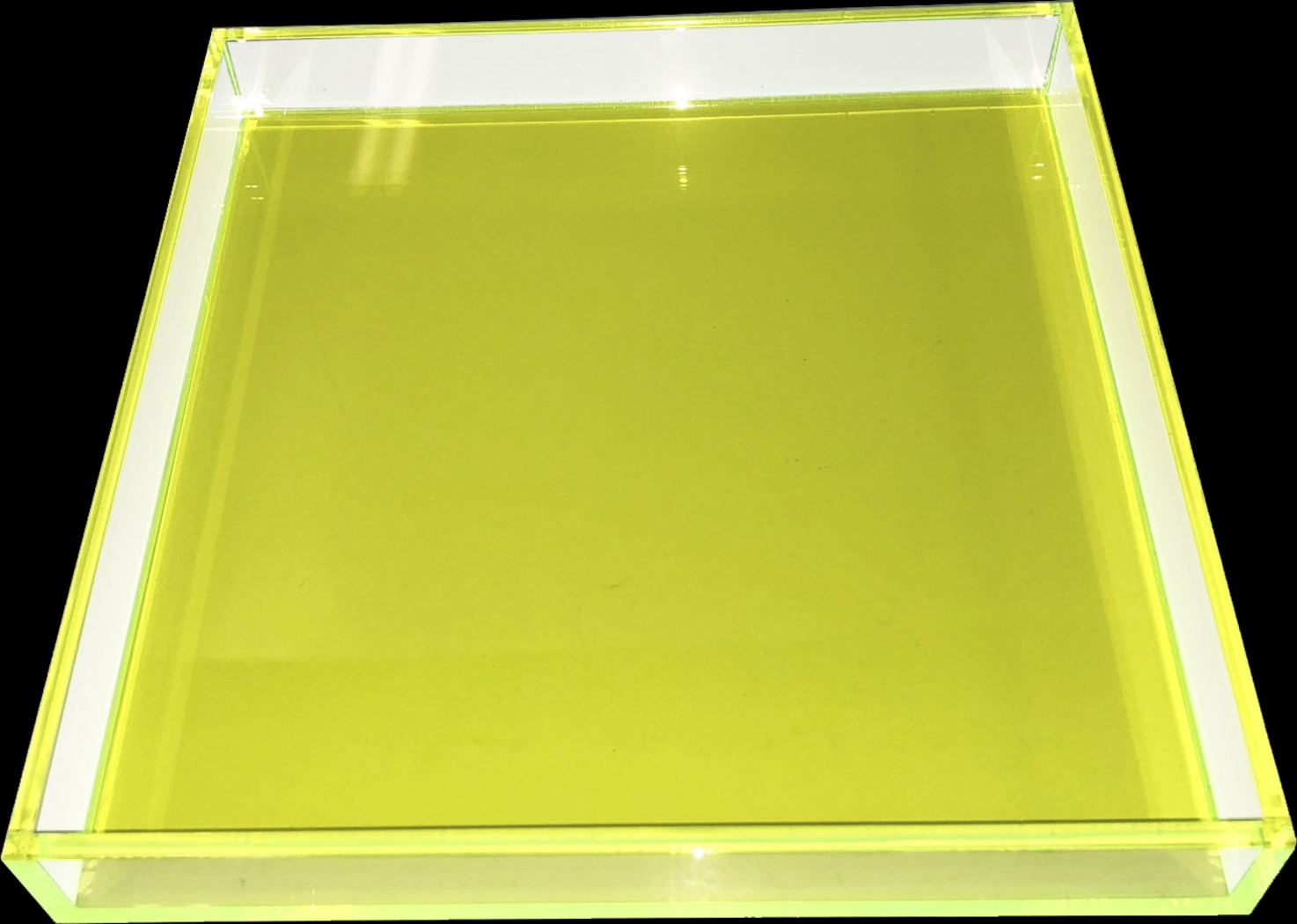 Jadelane II Neon Green Tray - Thumbnail - Image 1