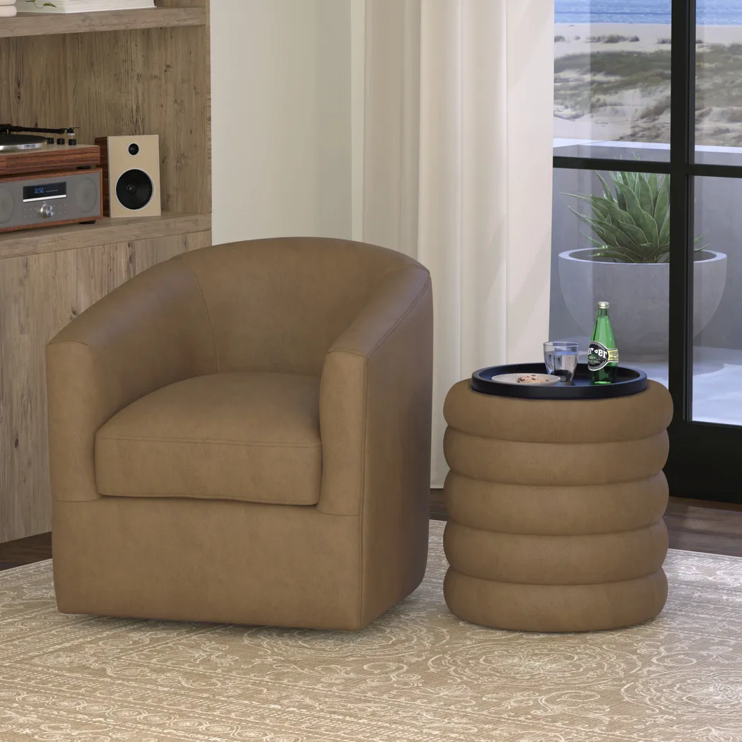 Jaecob Brown Storage Ottoman - Thumbnail - Image 2