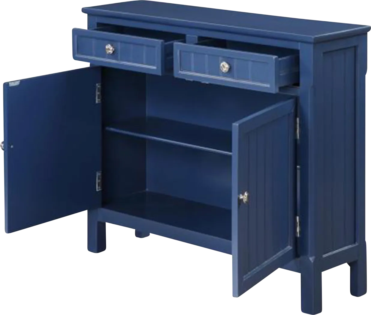 Jaedon Blue Accent Cabniet - Thumbnail - Image 8