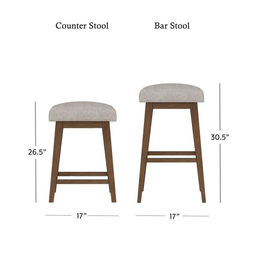Atalifo Beige Counter Height Adjustable Stool - Thumbnail - Image 11