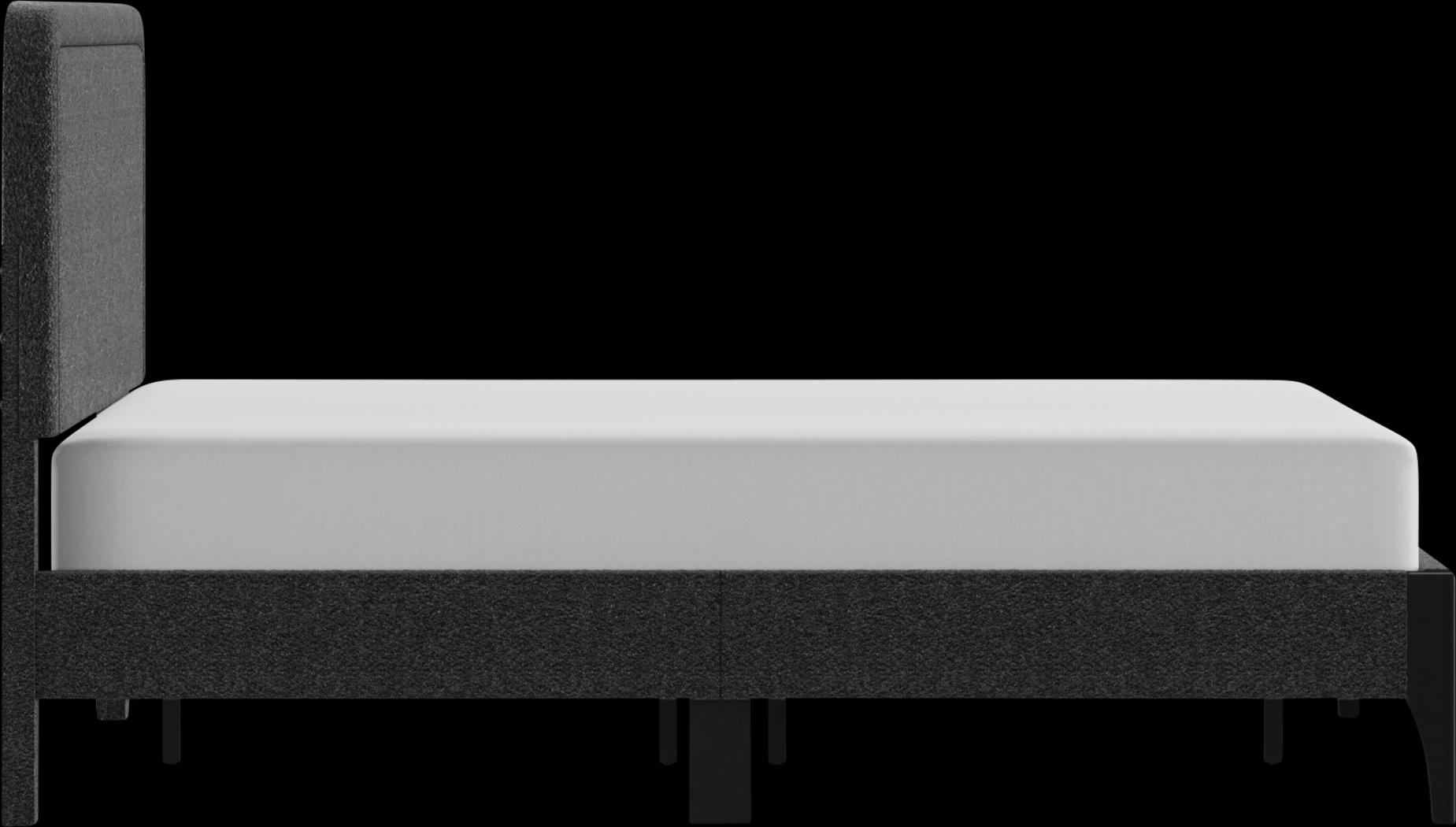 Nzadi Drak Gray Queen Bed - Thumbnail - Image 13