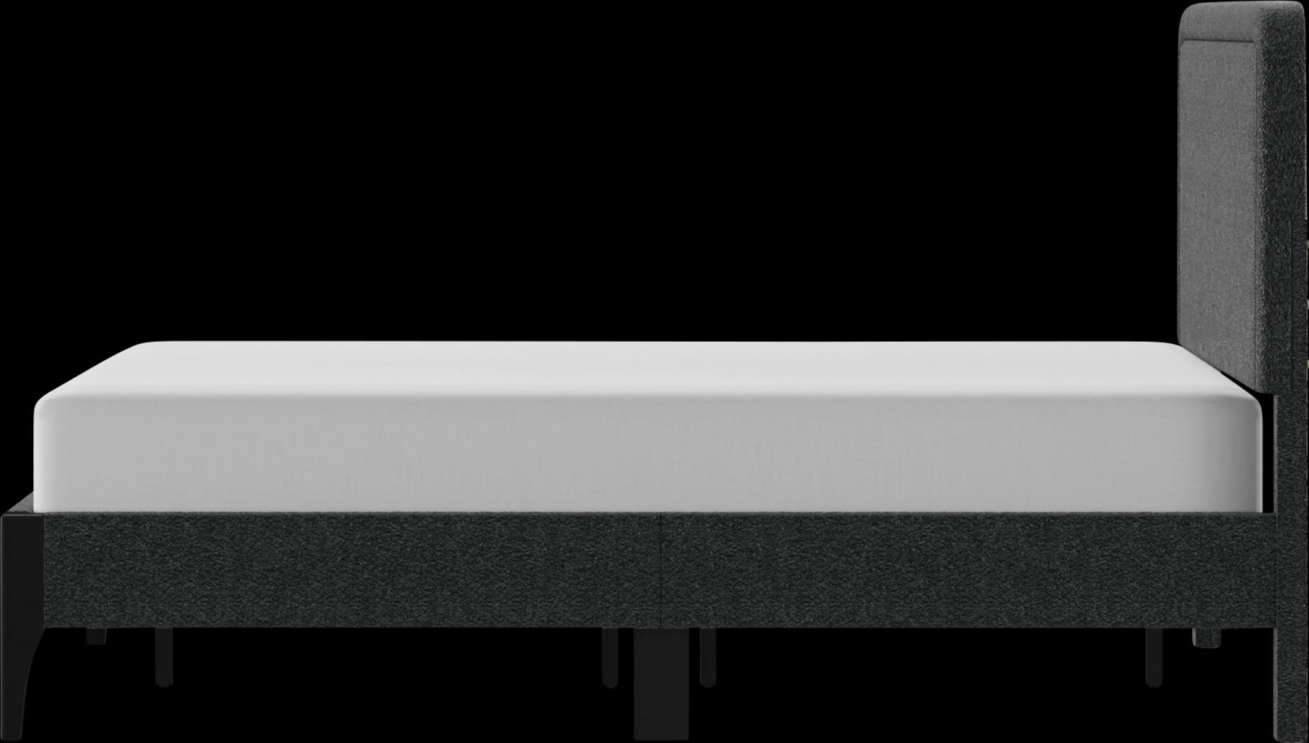 Nzadi Drak Gray Queen Bed - Thumbnail - Image 15