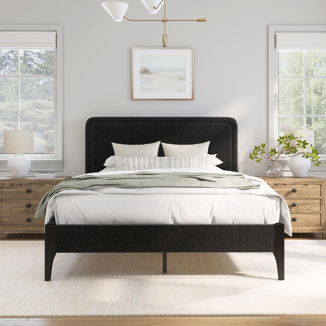 Nzadi Drak Gray Queen Bed - Thumbnail - Image 3