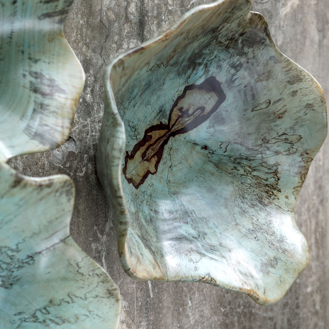 Jaffna Blue Wall Art, Set of 3 - Thumbnail - Image 3