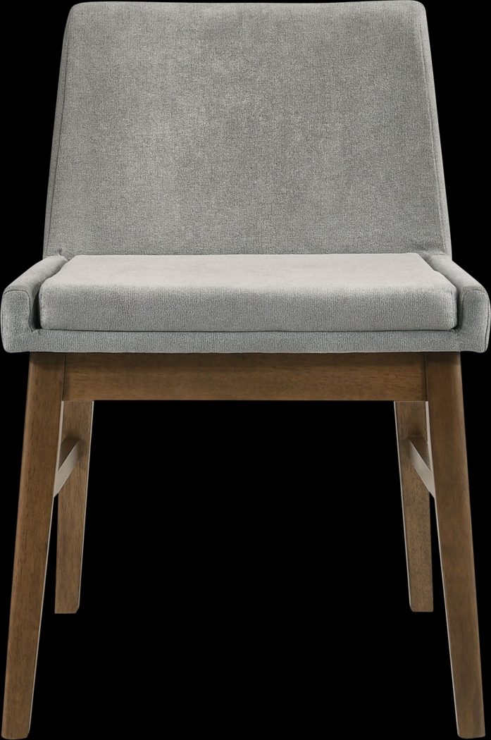 Jaffna Gray Side Chair, Set of 2 - Thumbnail - Image 4