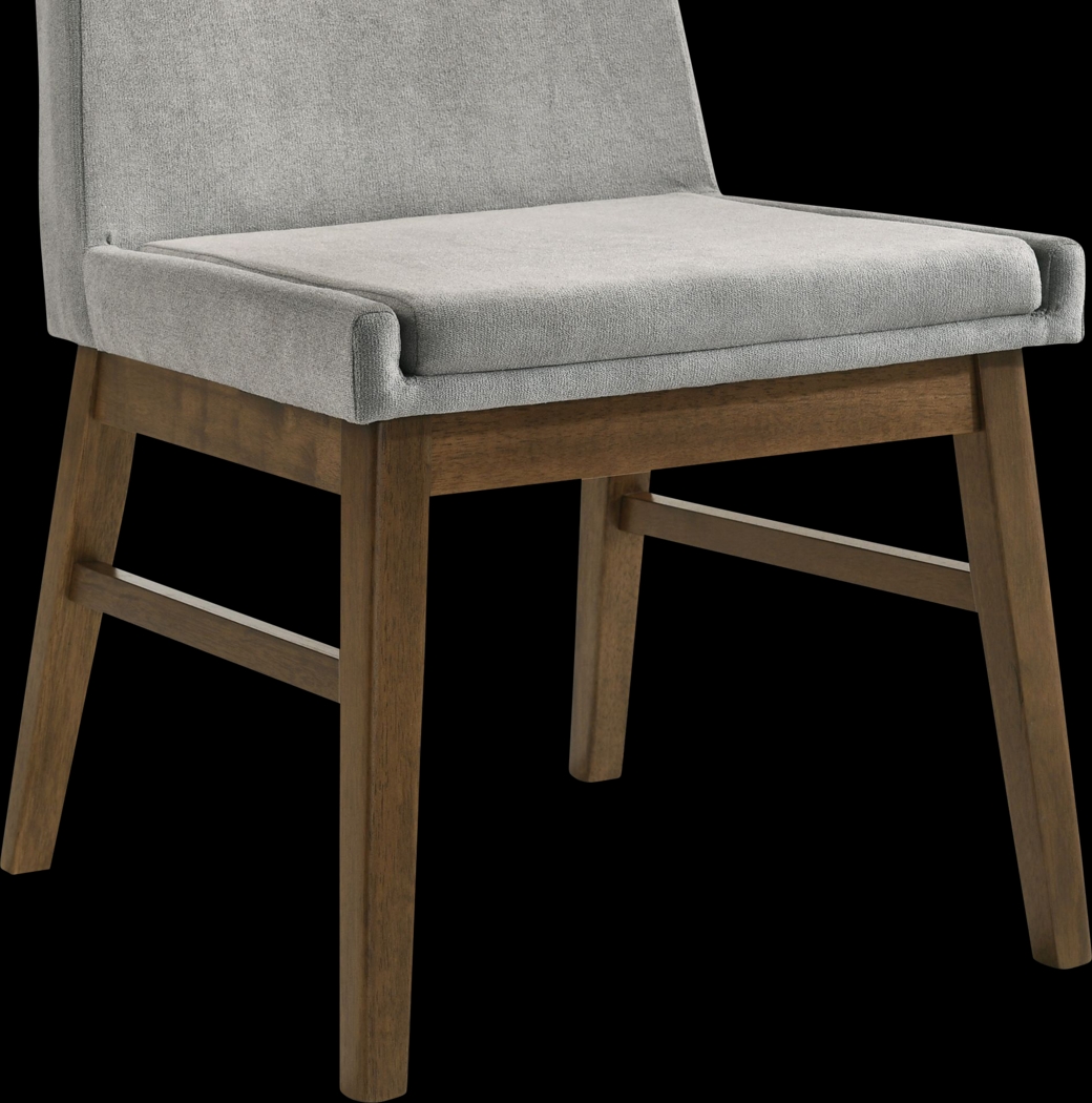 Jaffna Gray Side Chair, Set of 2 - Thumbnail - Image 7