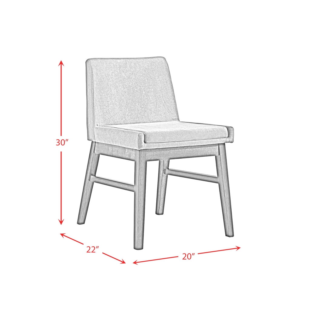 Jaffna Gray Side Chair, Set of 2 - Thumbnail - Image 10