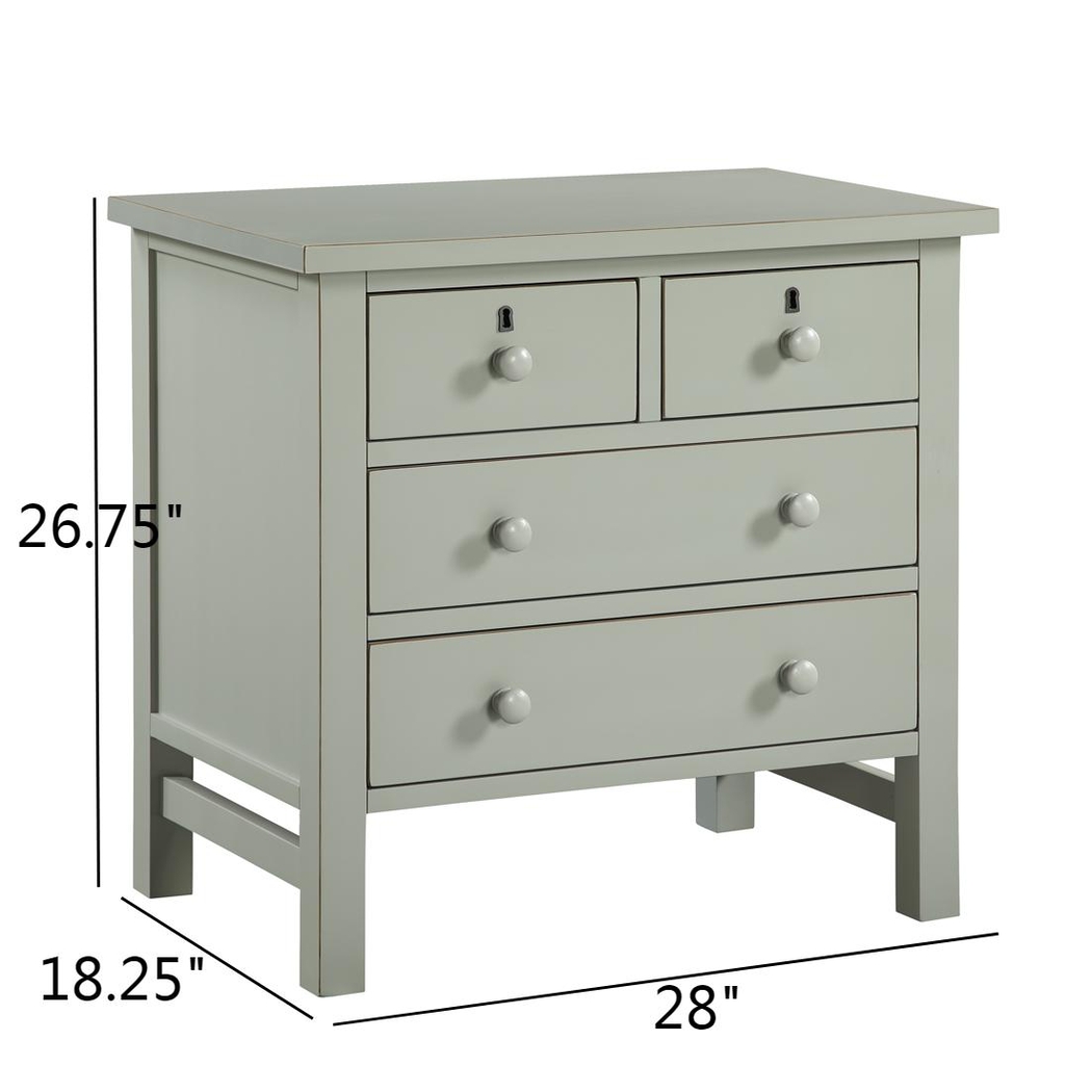 Jahkay Gray Nightstand - Thumbnail - Image 14
