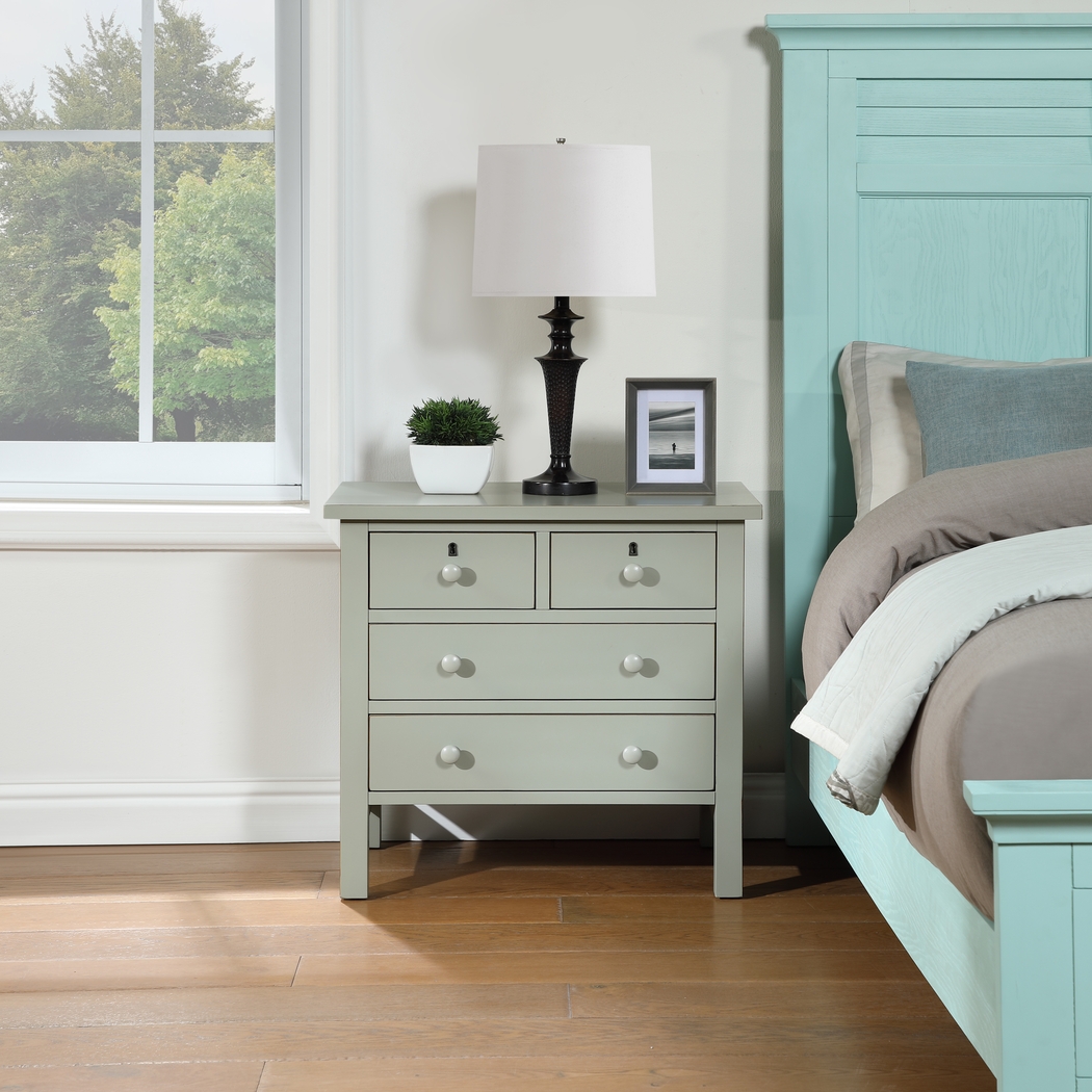 Jahkay Gray Nightstand - Thumbnail - Image 4