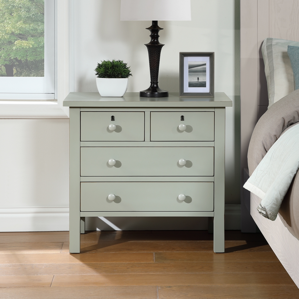 Jahkay Gray Nightstand - Thumbnail - Image 5