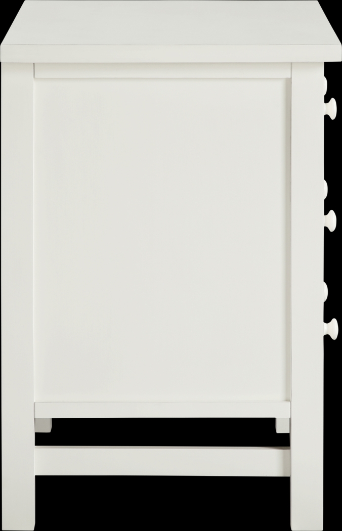 Jahkay White Nightstand - Thumbnail - Image 10