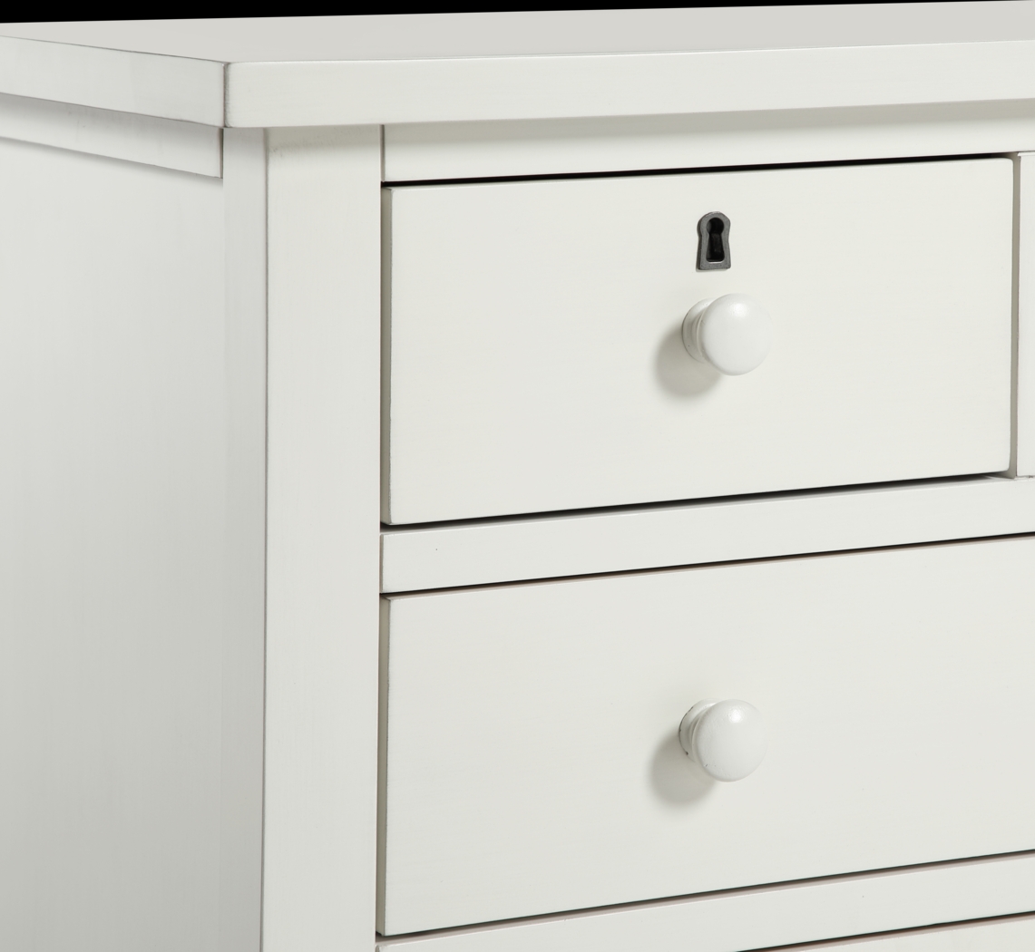 Jahkay White Nightstand - Thumbnail - Image 5