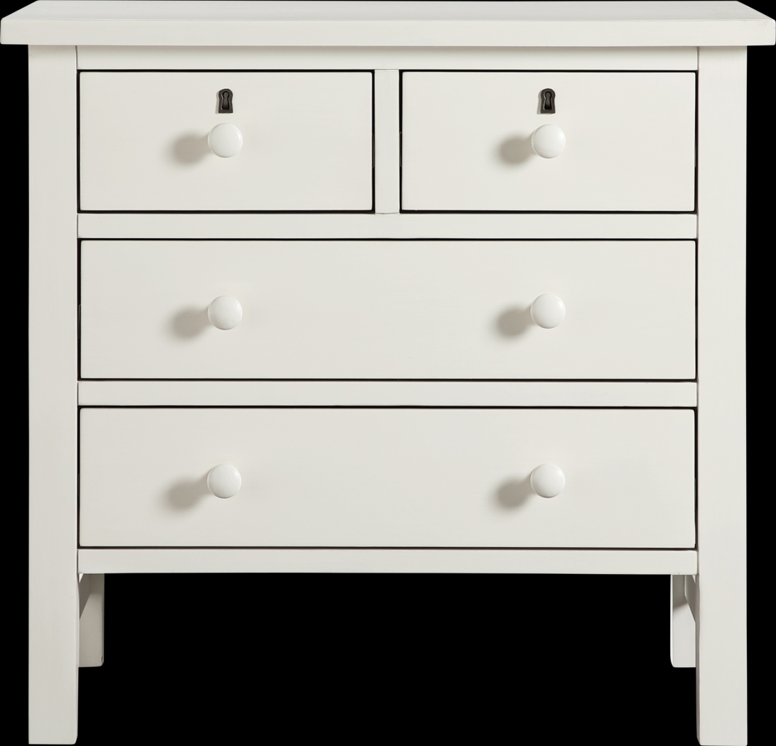Jahkay White Nightstand - Thumbnail - Image 6