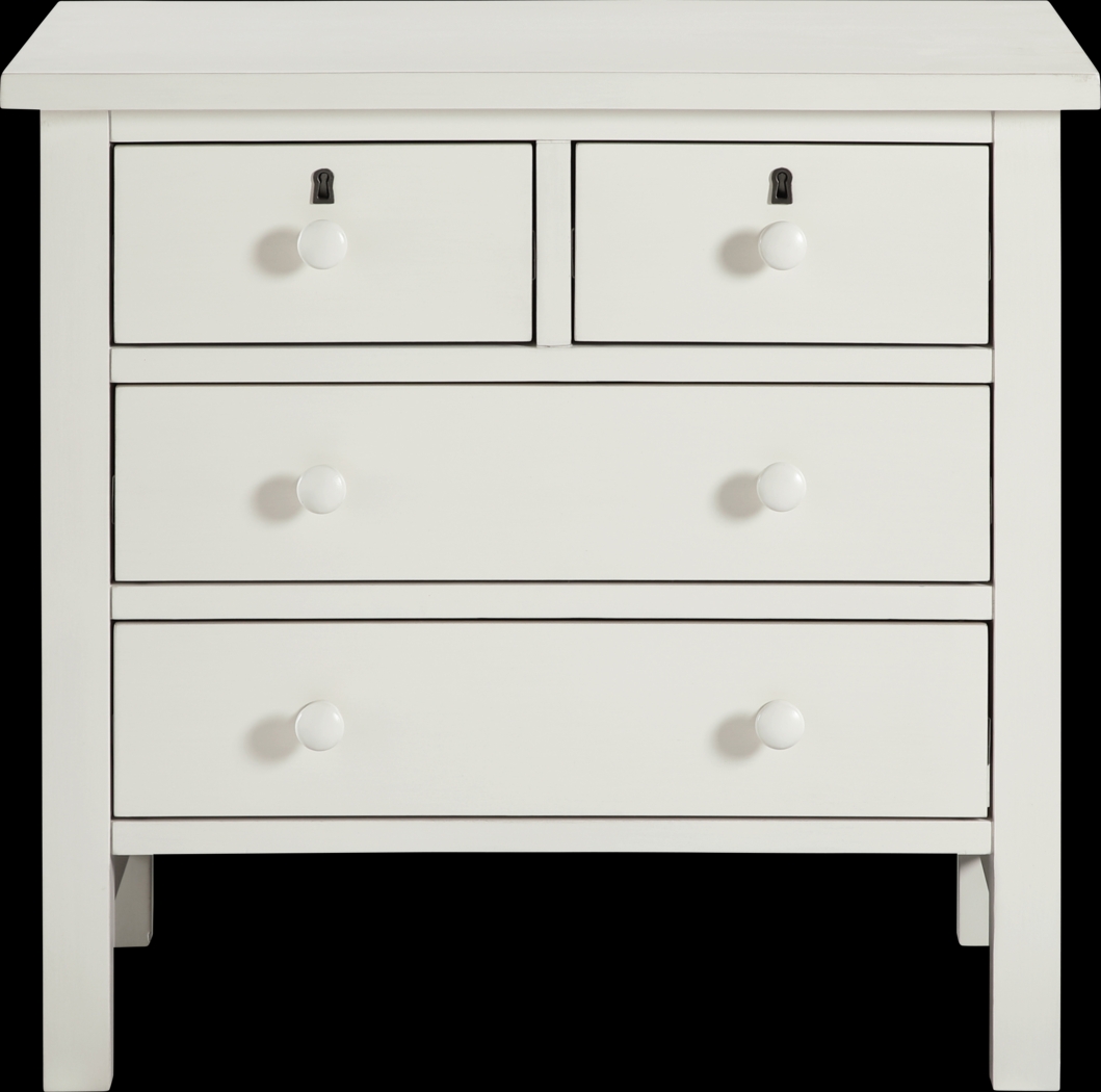 Jahkay White Nightstand - Thumbnail - Image 7