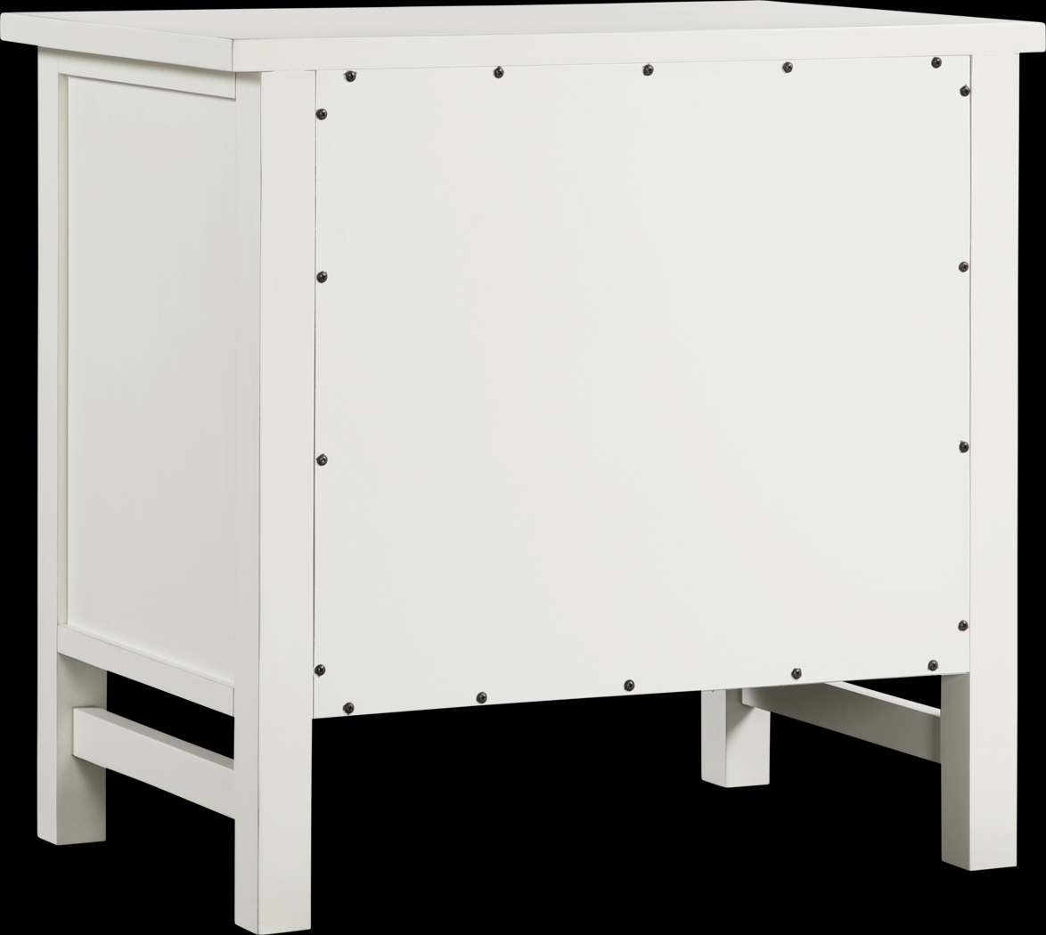 Jahkay White Nightstand - Thumbnail - Image 9