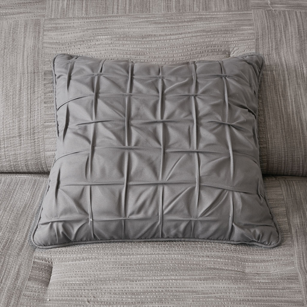 Jahncke Gray 7 Pc California King Comforter Set - Thumbnail - Image 8