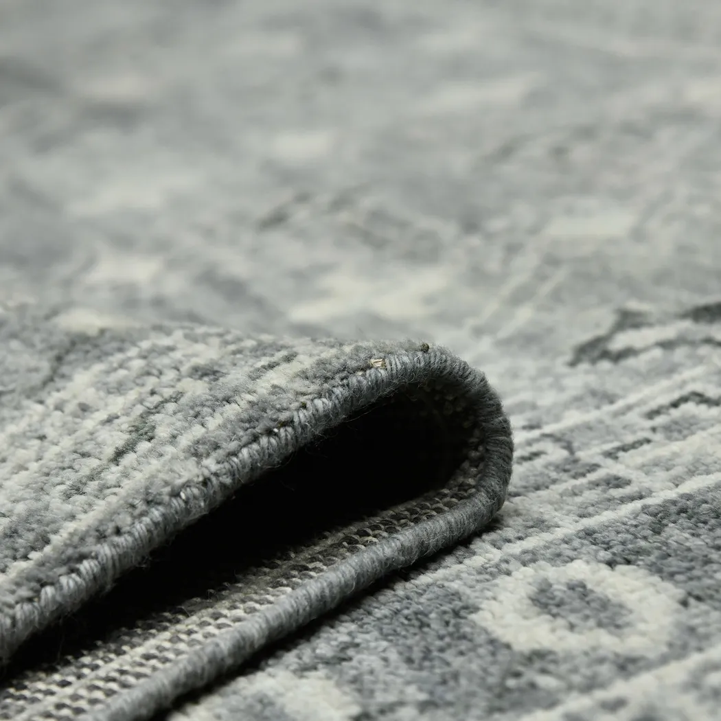Jahur Gray 10' x 14' Rug - Thumbnail - Image 9