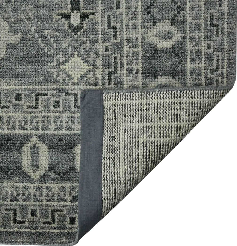 Jahur Gray 9' x 12' Rug - Thumbnail - Image 6