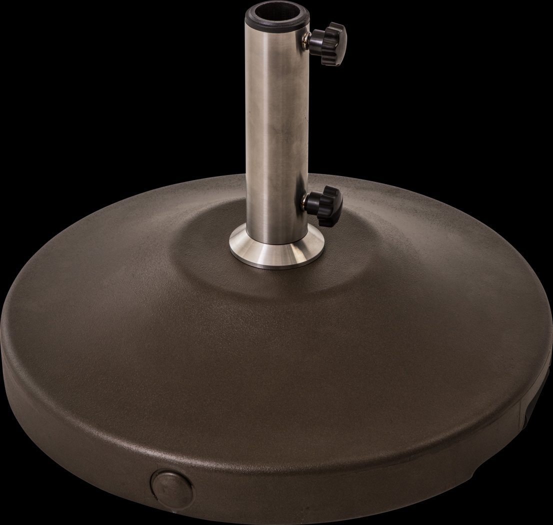 Jaida Brown 80 lb. Free Standing Umbrella Base With Wheel - Thumbnail - Image 1