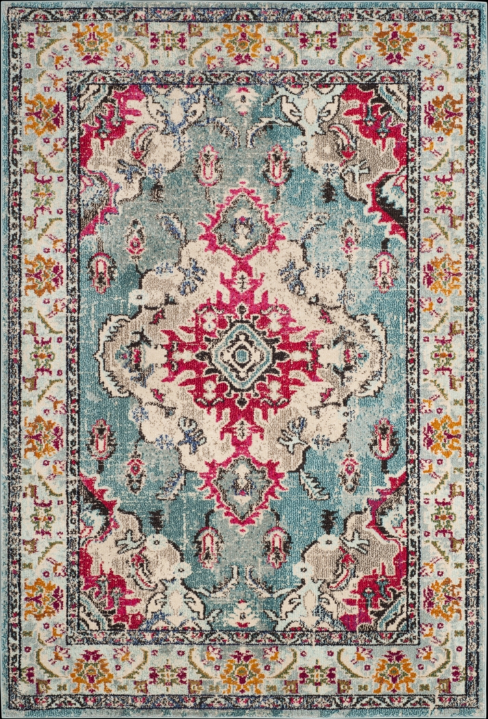 Jailyn Blue 5'1 x 7'7 Rug - Thumbnail - Image 1