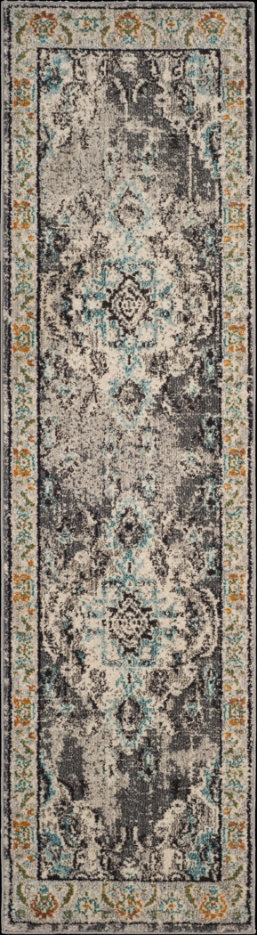 Jailyn Gray 2'2 x 10' Runner Rug - Thumbnail - Image 1