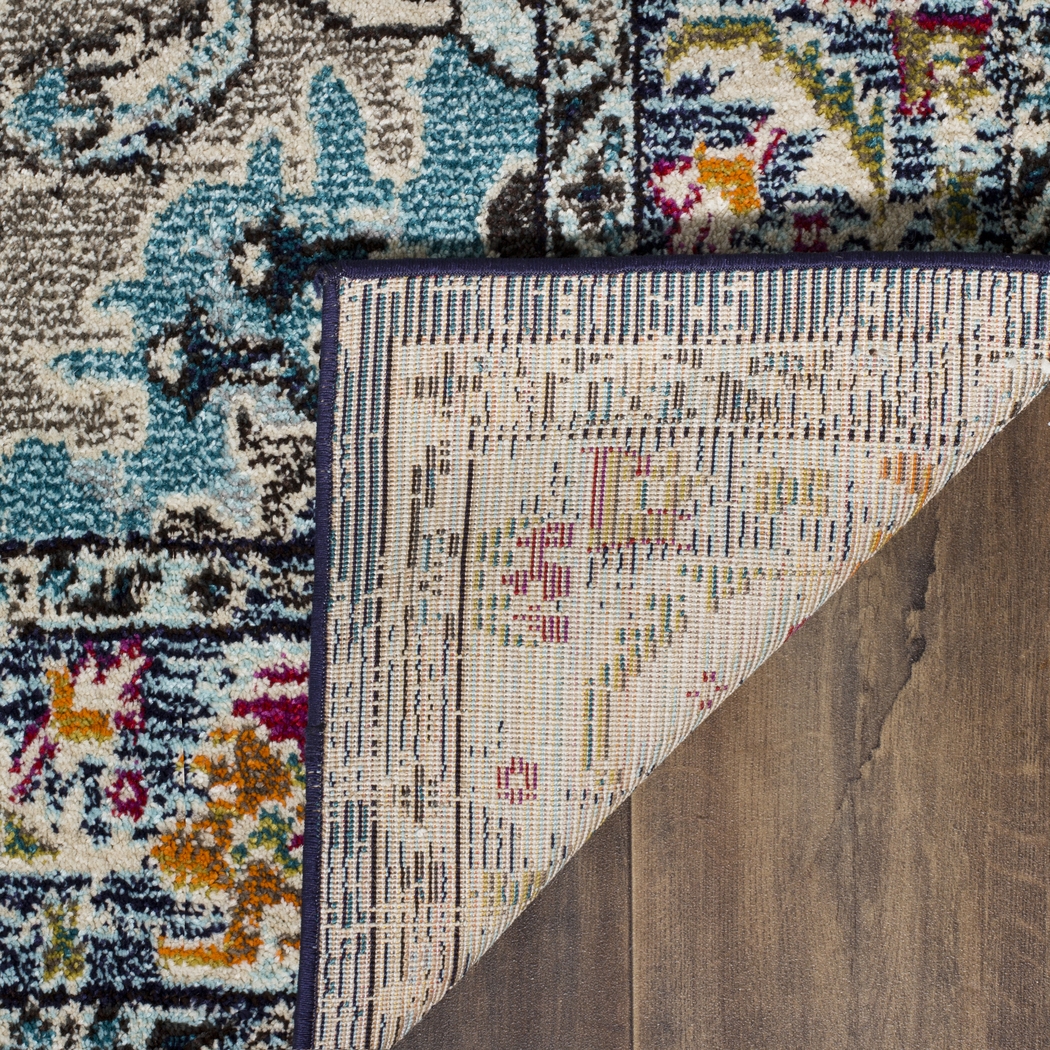 Jailyn Navy 5'1 x 7'7 Rug - Thumbnail - Image 4