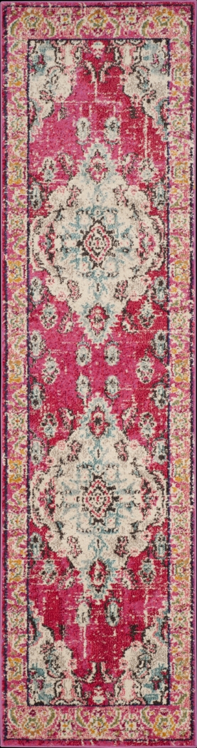 Jailyn Pink 2'2 x 10' Rug - Thumbnail - Image 1