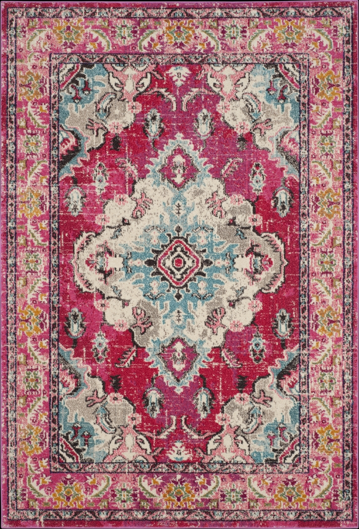 Jailyn Pink 5'1 x 7'7 Rug - Thumbnail - Image 1