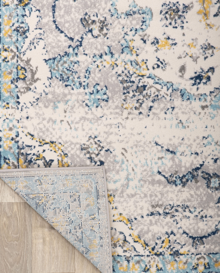 Jaimin Blue 2' x 3' Rug - Thumbnail - Image 2