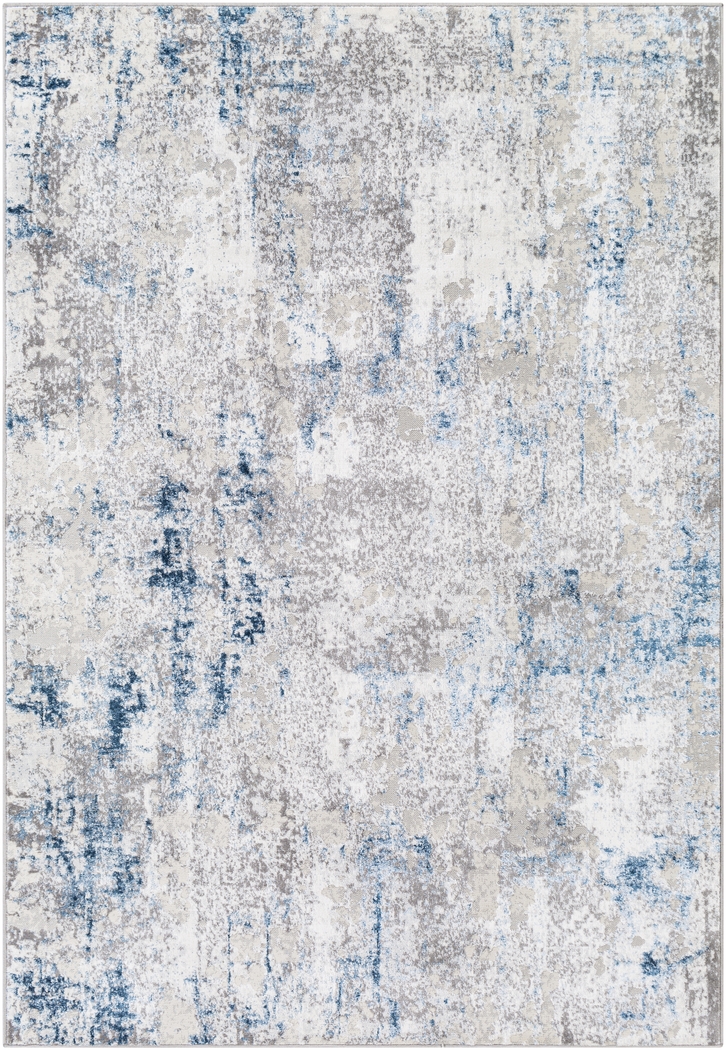 Jaina Dark Blue 7'10 x 10' Rug - Thumbnail - Image 1
