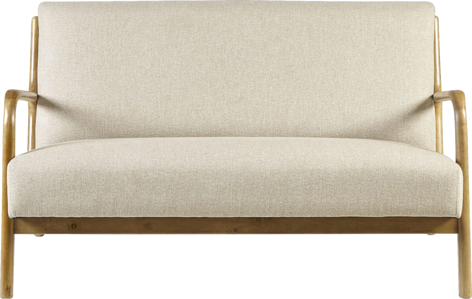 Jaired Cream Settee - Thumbnail - Image 2