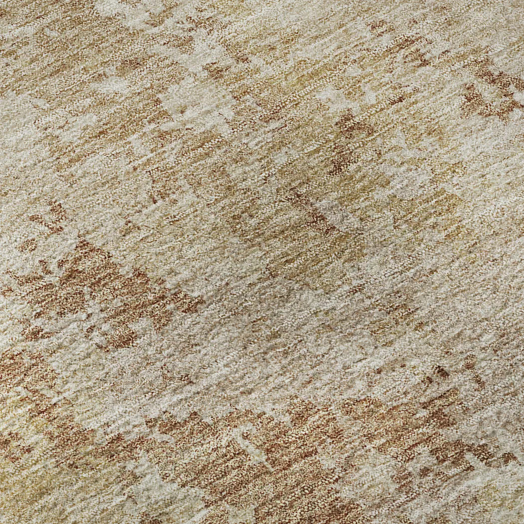 Jaisa Copper 8' Round Machine Washable Rug - Thumbnail - Image 3