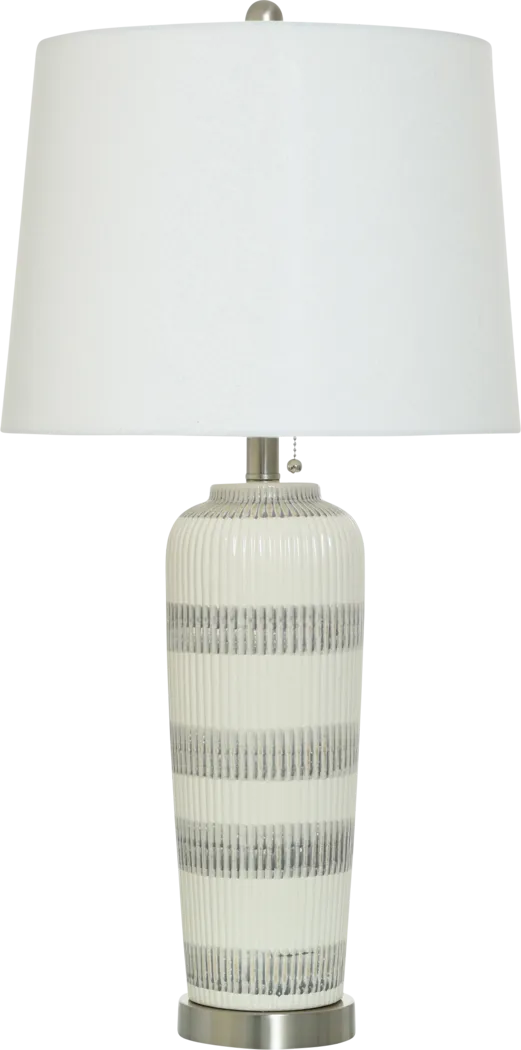 Jaiya Gray Lamp - Thumbnail - Image 1